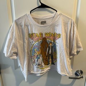 Star Wars cropped T-shirt